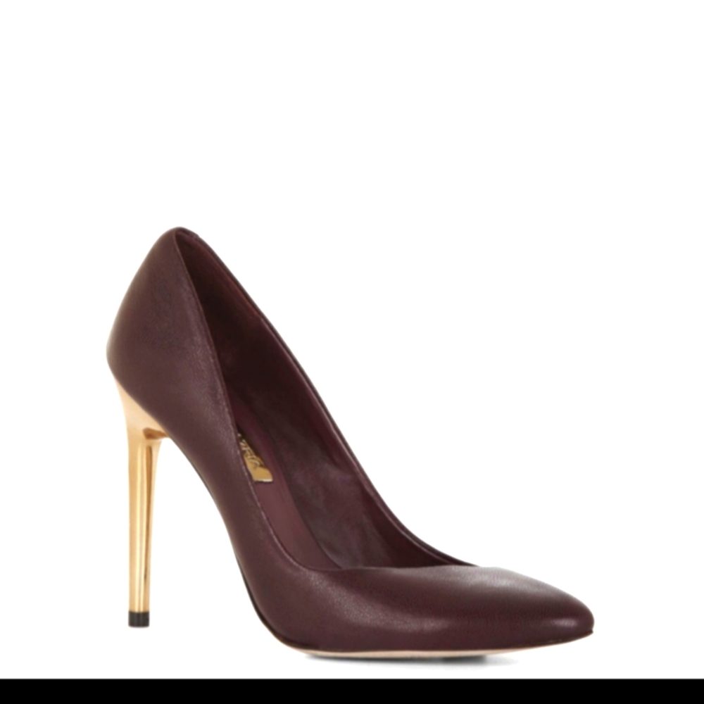 BCBGMAXAZRIA Ma Tanta Burgundy High Heel Shoes